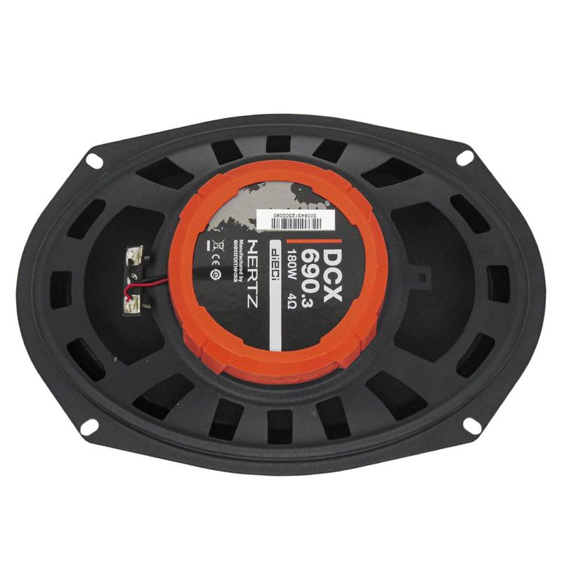 Kit Alto Falante Hertz DCX 690.3 Triaxial 6x9